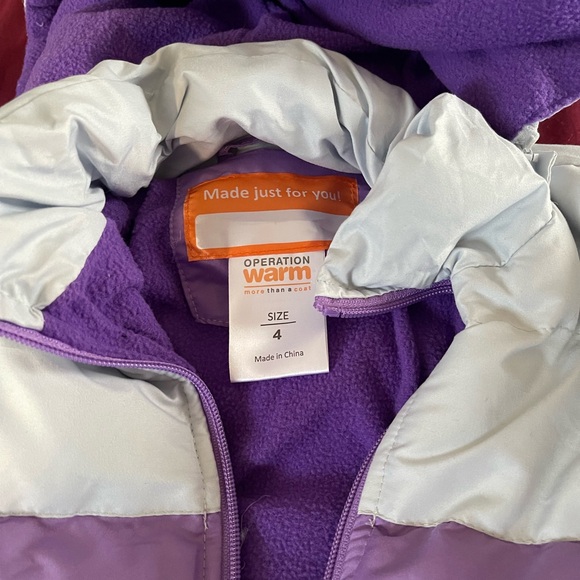 OPERATION WARM KIDS JACKET - Picture 2 of 2